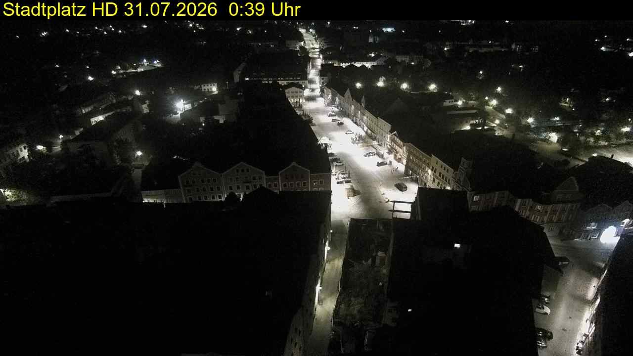 Archiv Foto Webcam Stadtplatz Eggenfelden