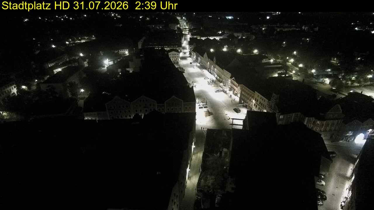 Archiv Foto Webcam Stadtplatz Eggenfelden