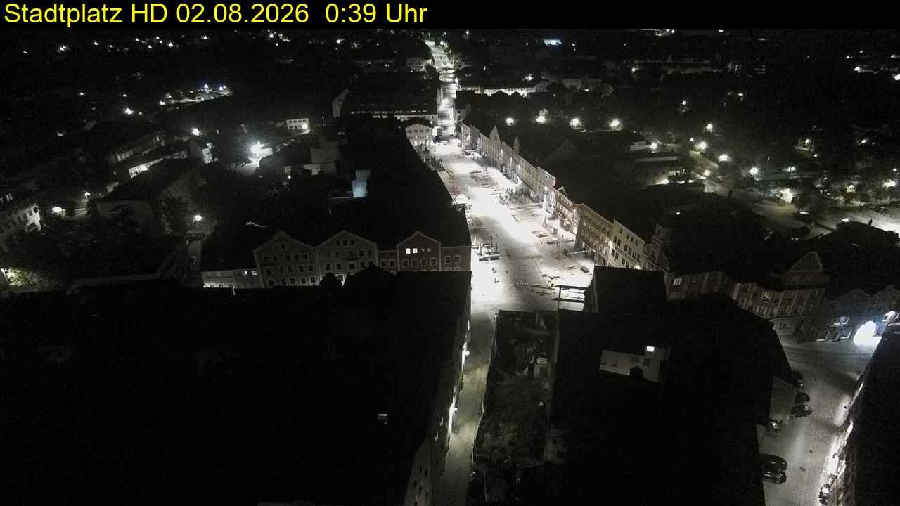 Archiv Foto Webcam Stadtplatz Eggenfelden