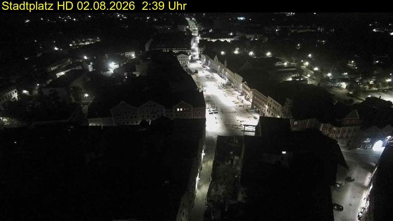 Archiv Foto Webcam Stadtplatz Eggenfelden