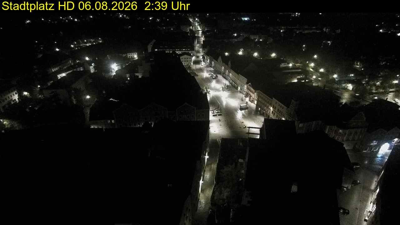 Archiv Foto Webcam Stadtplatz Eggenfelden