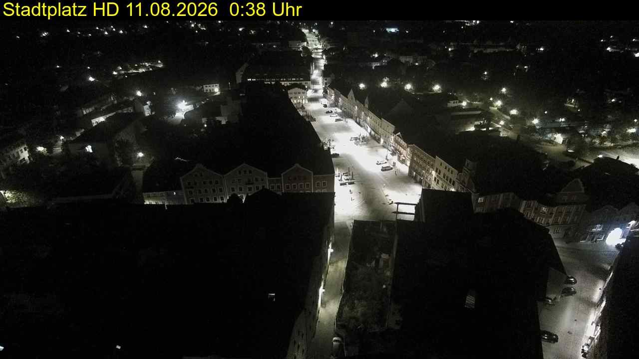 Archiv Foto Webcam Stadtplatz Eggenfelden