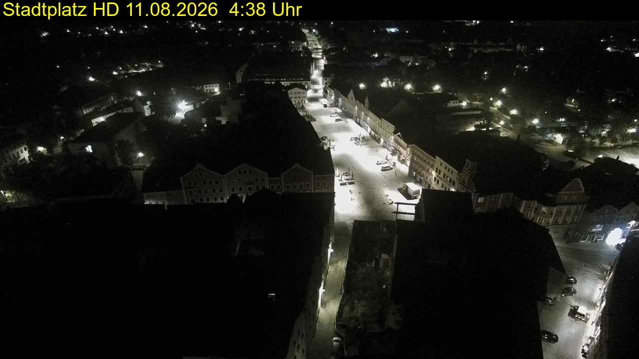 Archiv Foto Webcam Stadtplatz Eggenfelden