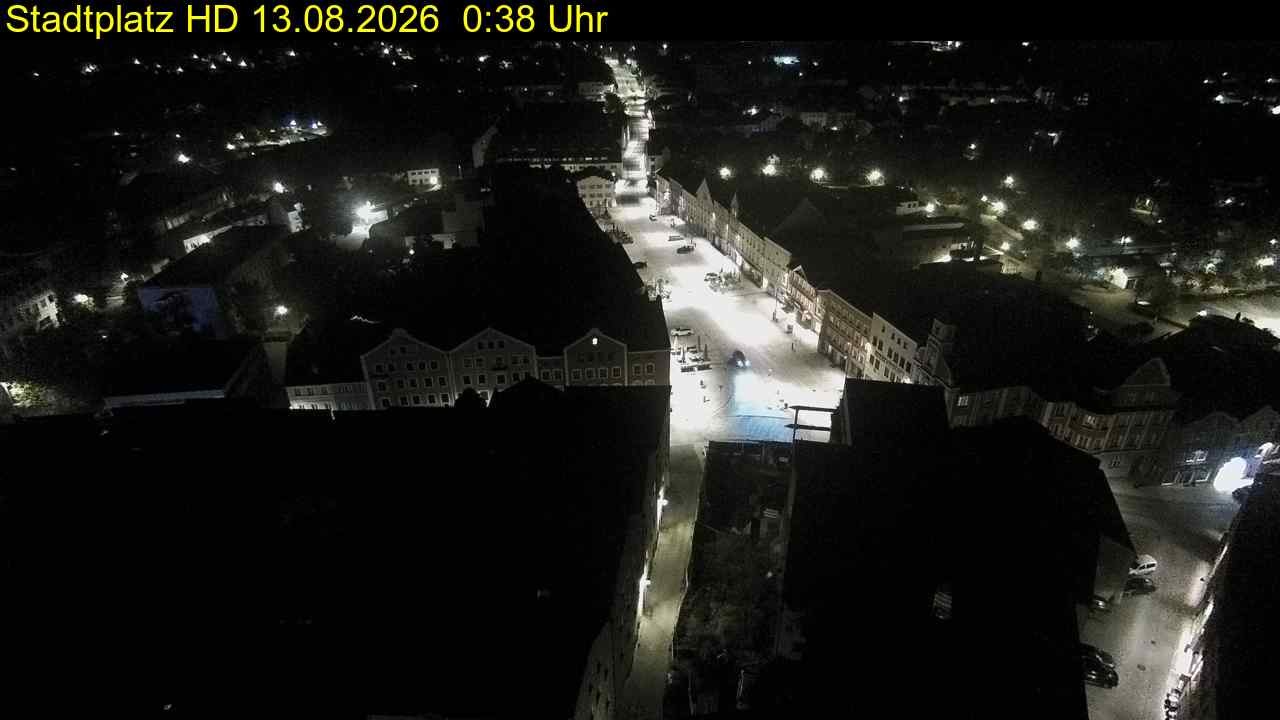 Archiv Foto Webcam Stadtplatz Eggenfelden