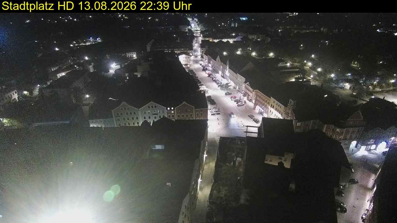 Archiv Foto Webcam Stadtplatz Eggenfelden