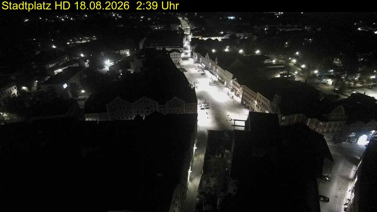 Archiv Foto Webcam Stadtplatz Eggenfelden
