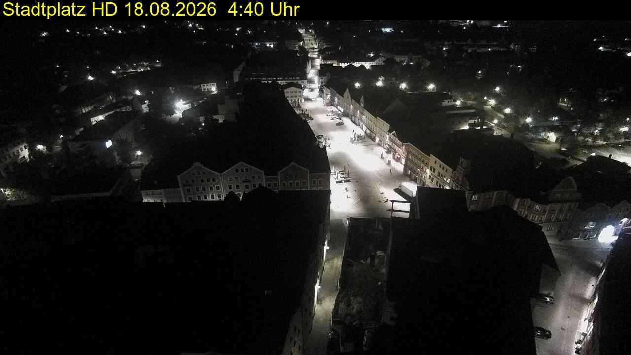 Archiv Foto Webcam Stadtplatz Eggenfelden