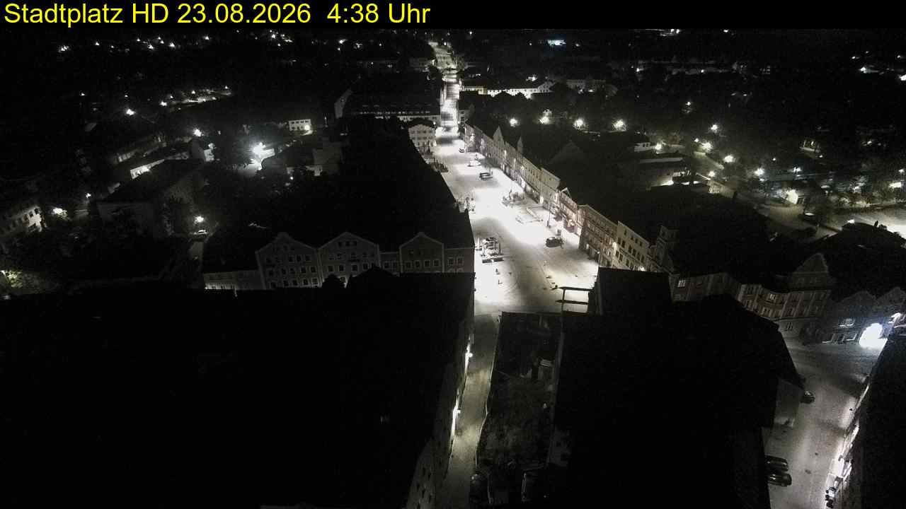 Archived image Webcam Town Square in Eggenfelden