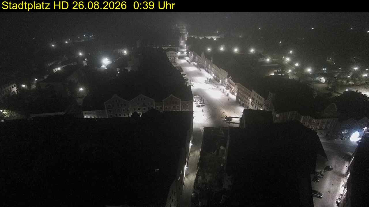 Archiv Foto Webcam Stadtplatz Eggenfelden