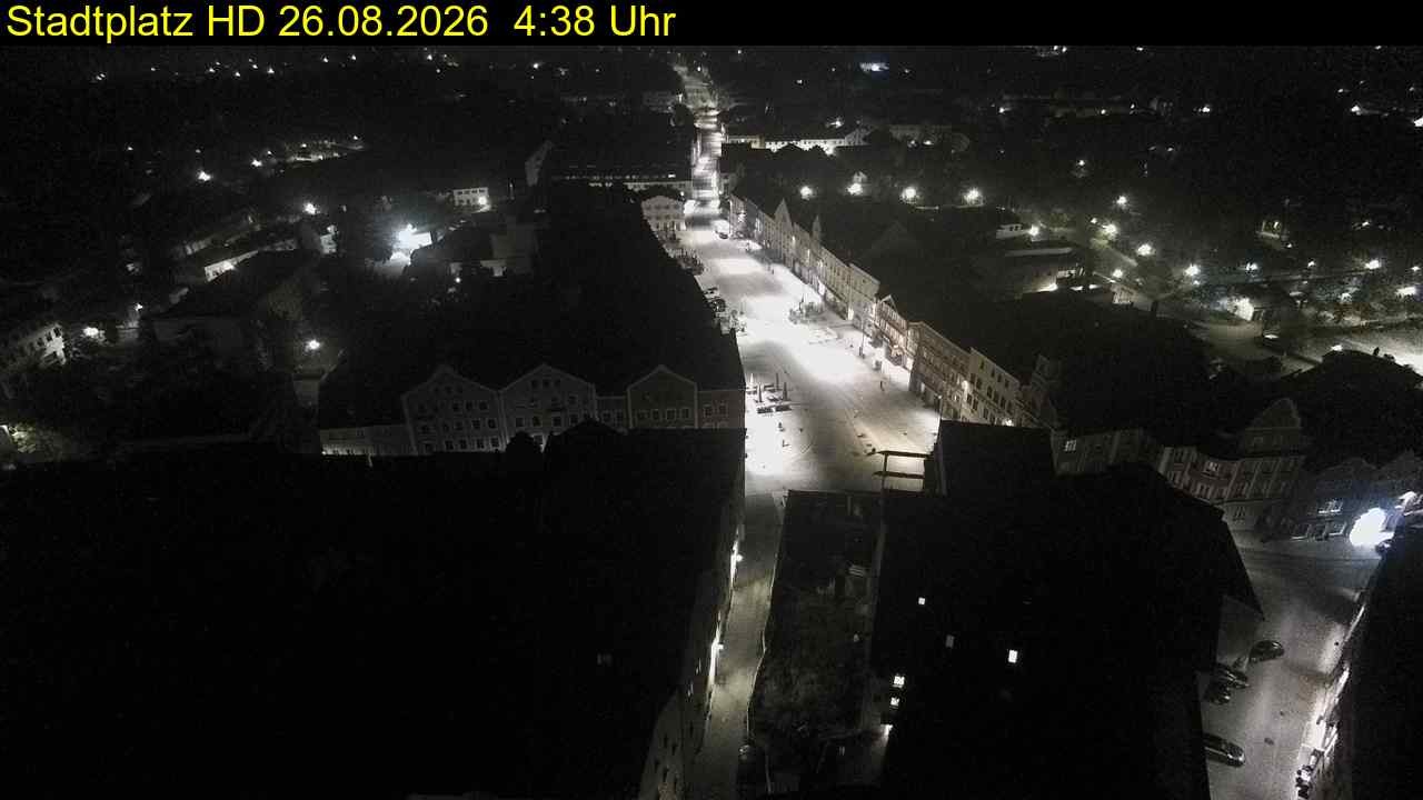 Archiv Foto Webcam Stadtplatz Eggenfelden
