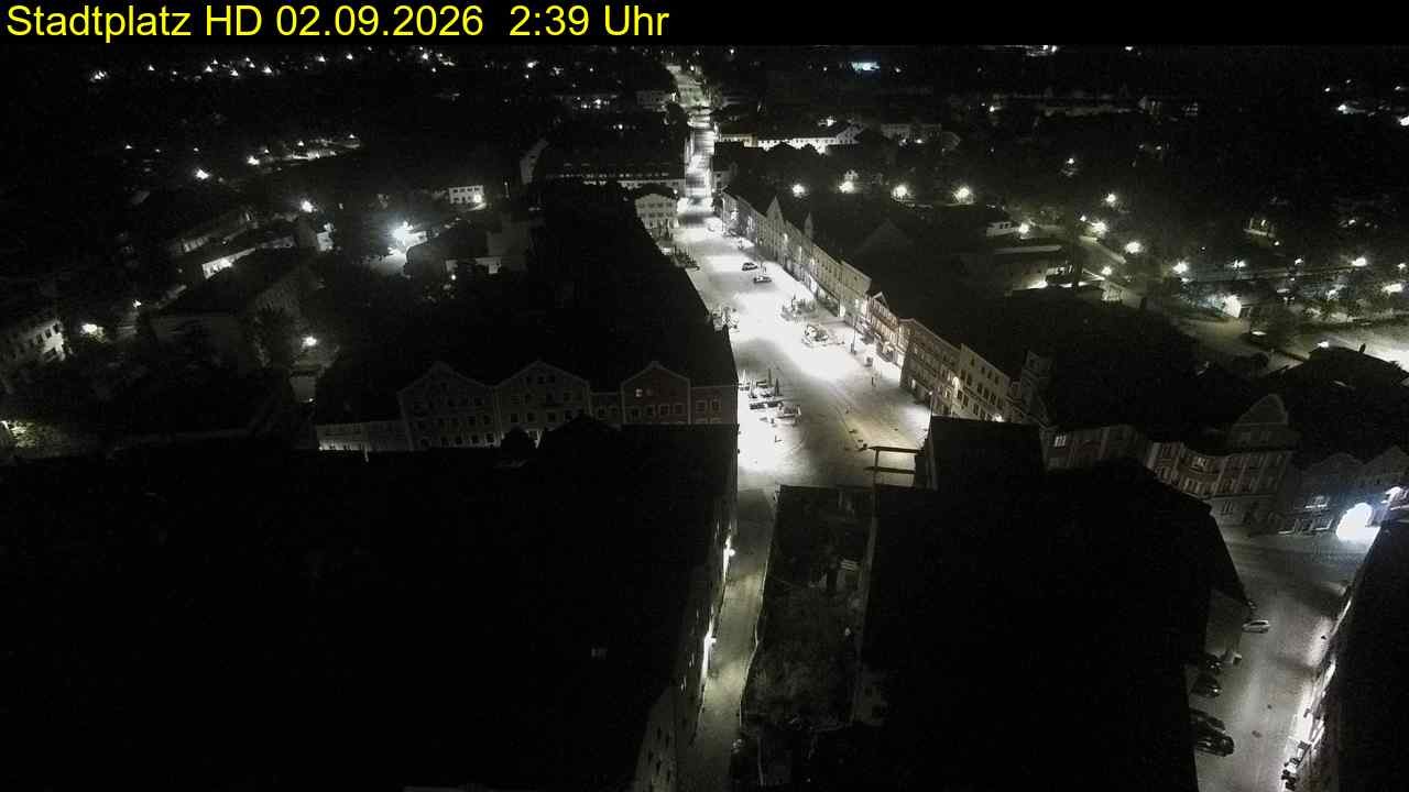 Archiv Foto Webcam Stadtplatz Eggenfelden