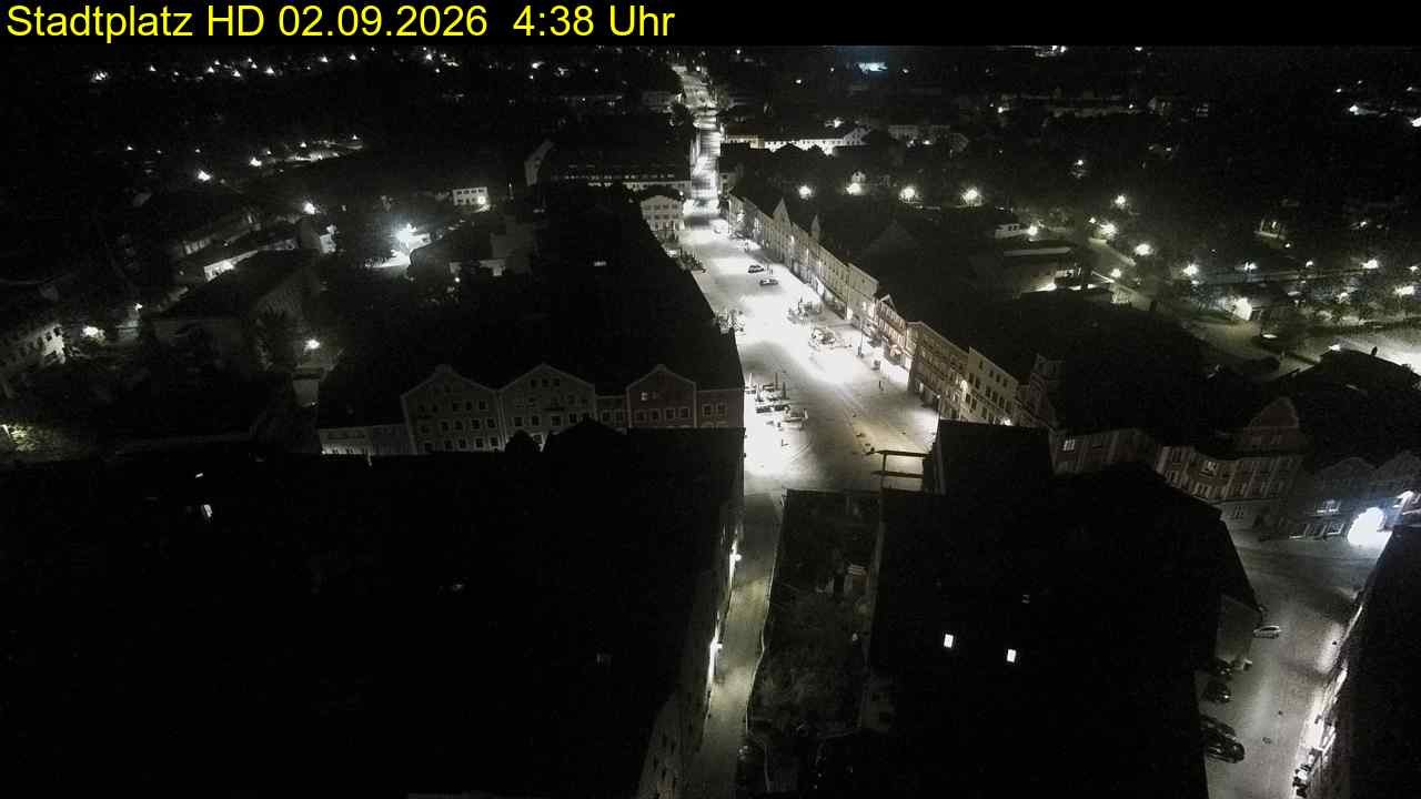 Archiv Foto Webcam Stadtplatz Eggenfelden