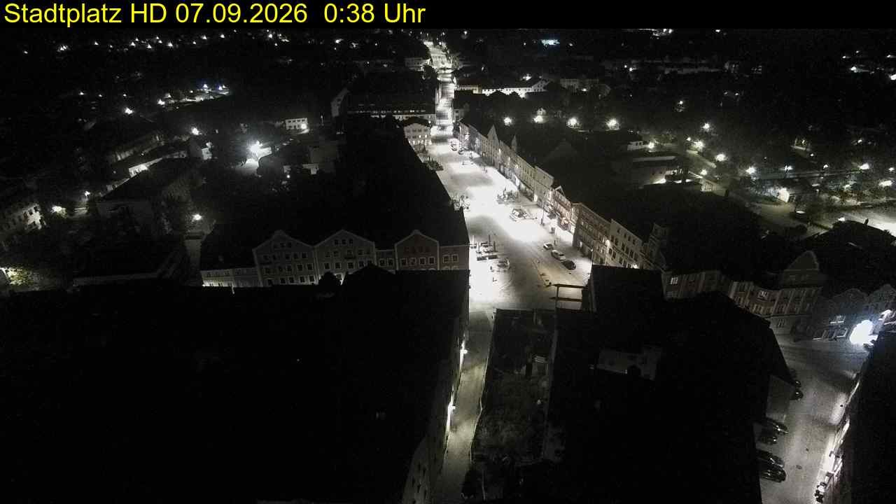 Archiv Foto Webcam Stadtplatz Eggenfelden