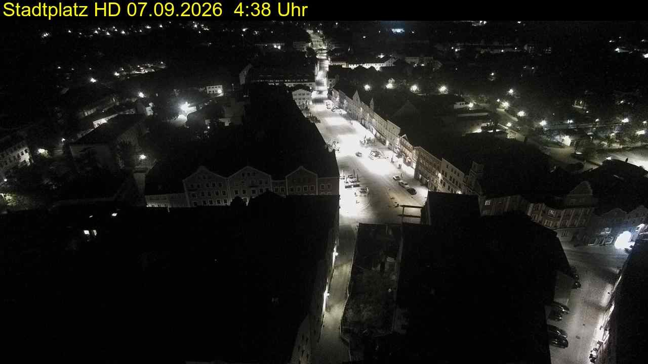 Archiv Foto Webcam Stadtplatz Eggenfelden