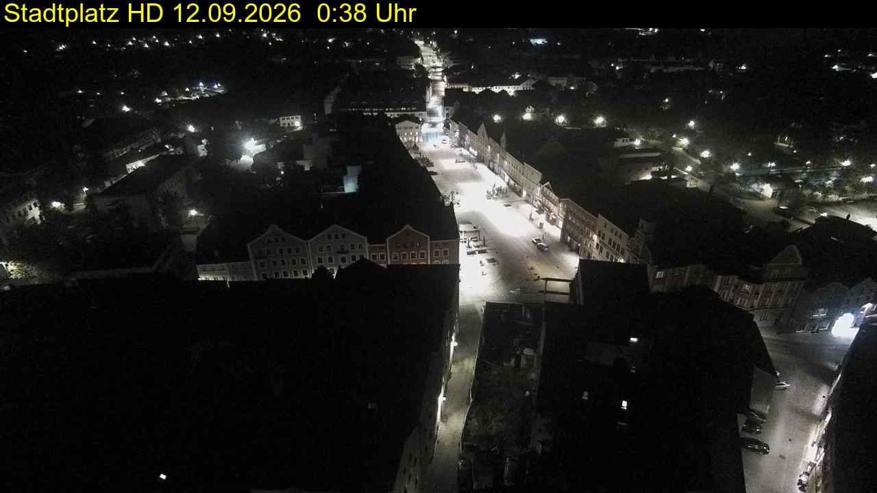Archiv Foto Webcam Stadtplatz Eggenfelden