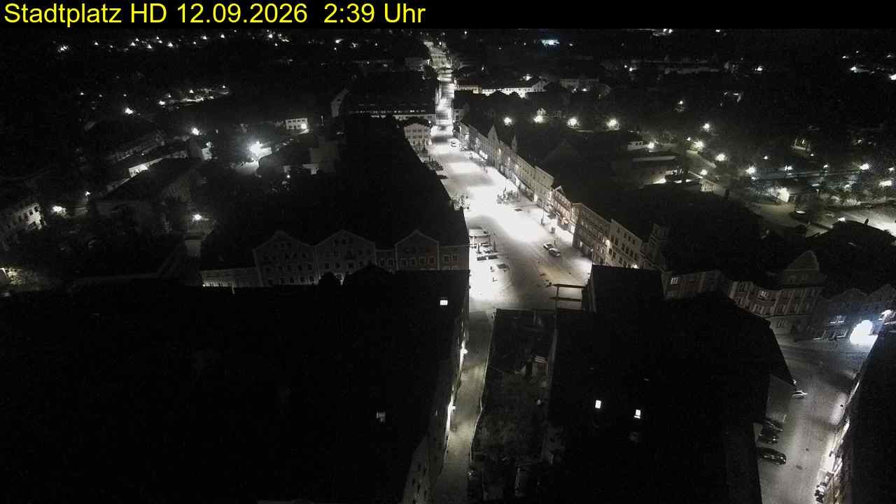 Archiv Foto Webcam Stadtplatz Eggenfelden