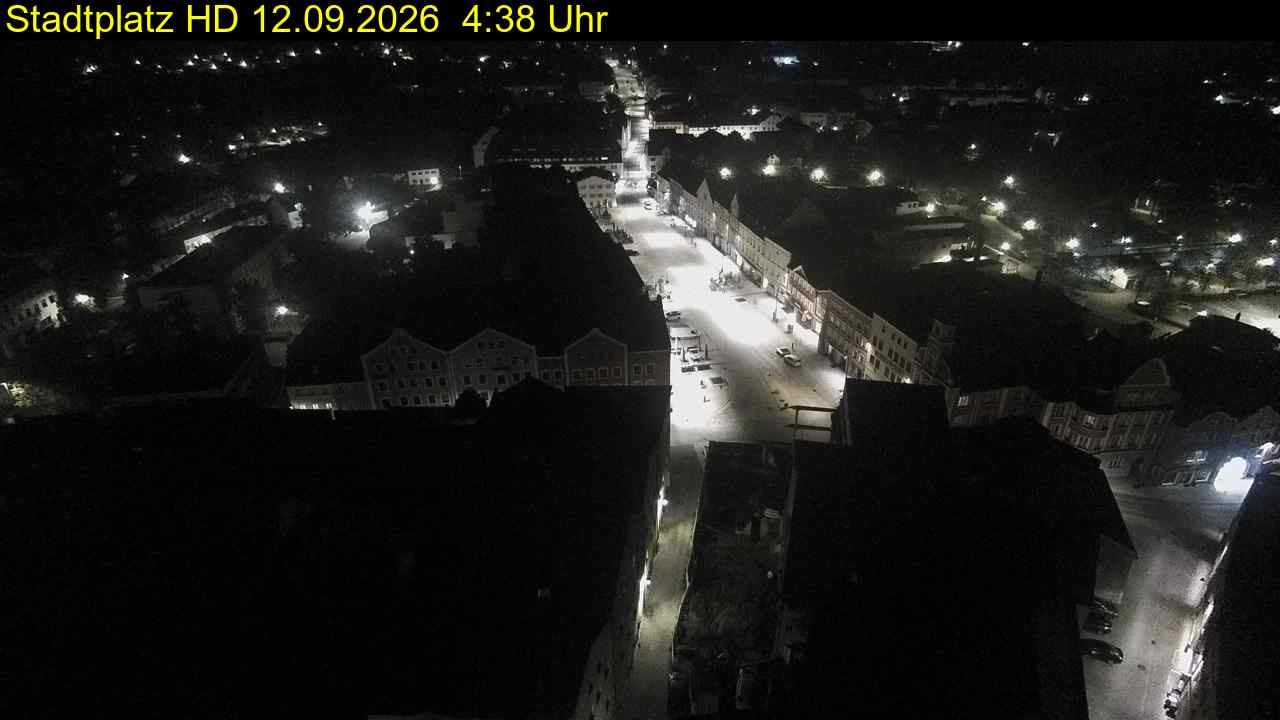 Archiv Foto Webcam Stadtplatz Eggenfelden