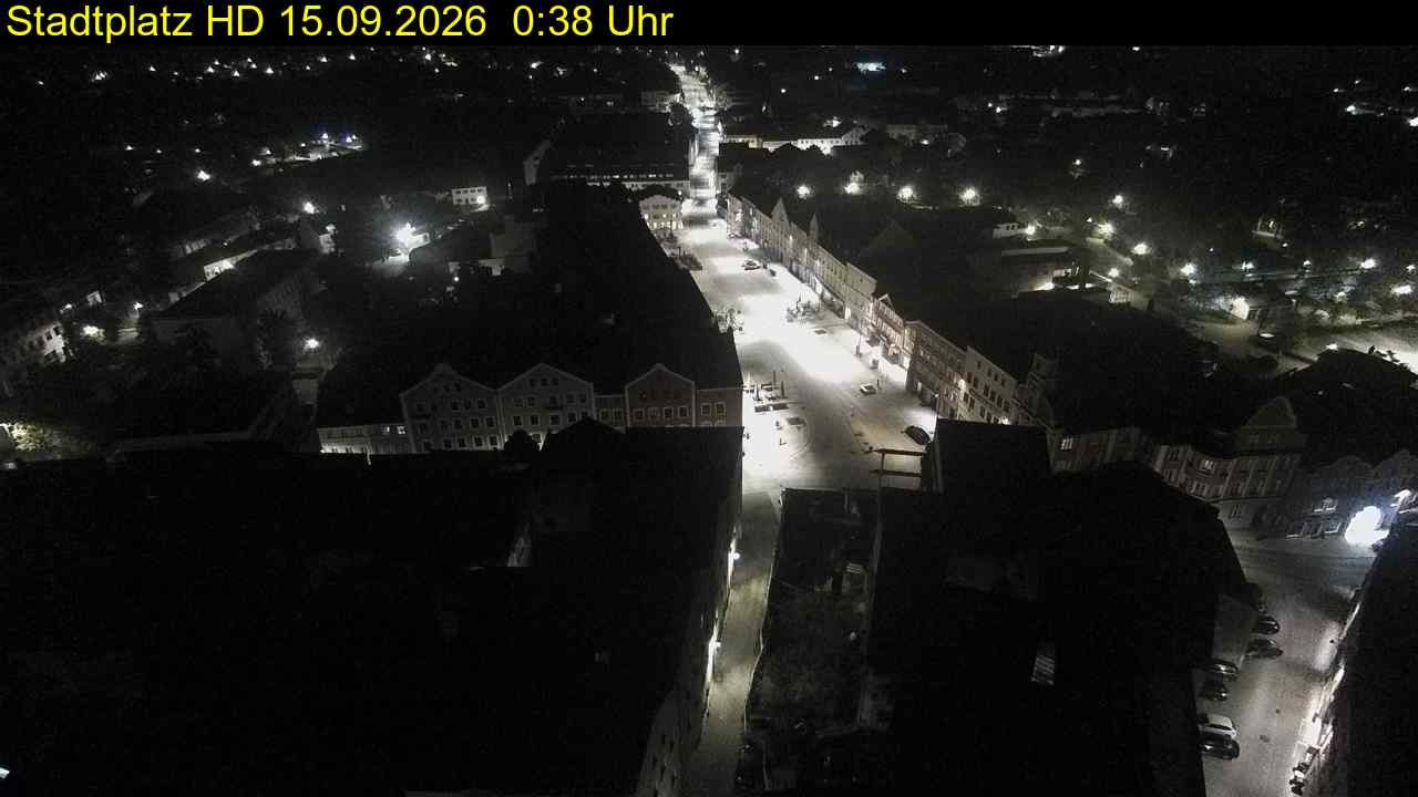 Archived image Webcam Town Square in Eggenfelden