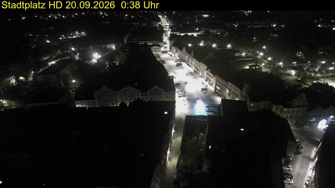 Archiv Foto Webcam Stadtplatz Eggenfelden