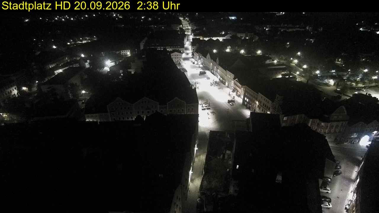 Archiv Foto Webcam Stadtplatz Eggenfelden