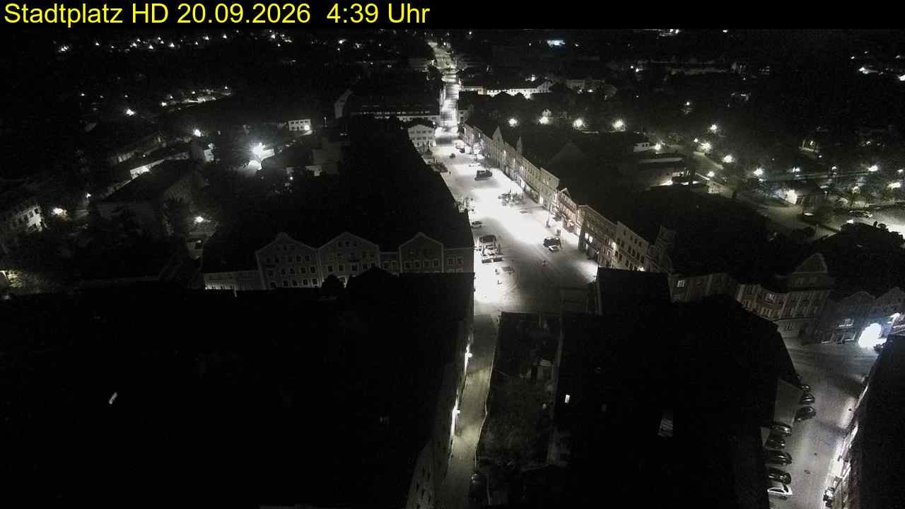 Archiv Foto Webcam Stadtplatz Eggenfelden