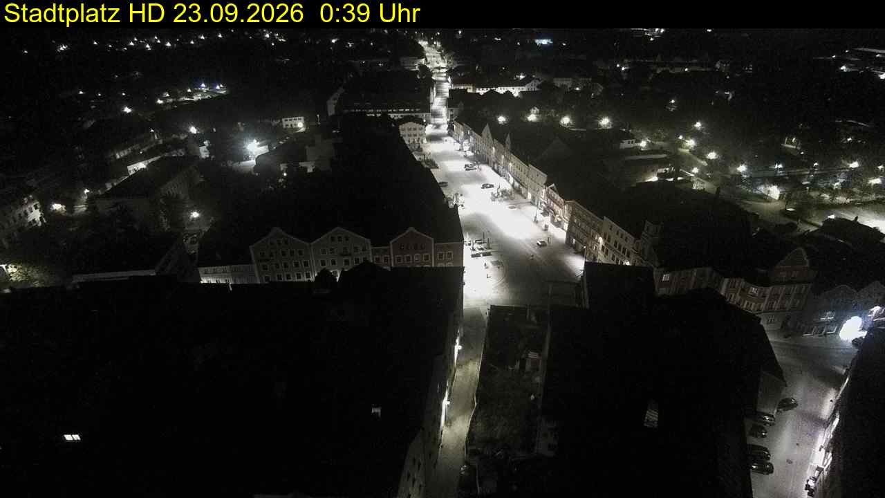 Archiv Foto Webcam Stadtplatz Eggenfelden
