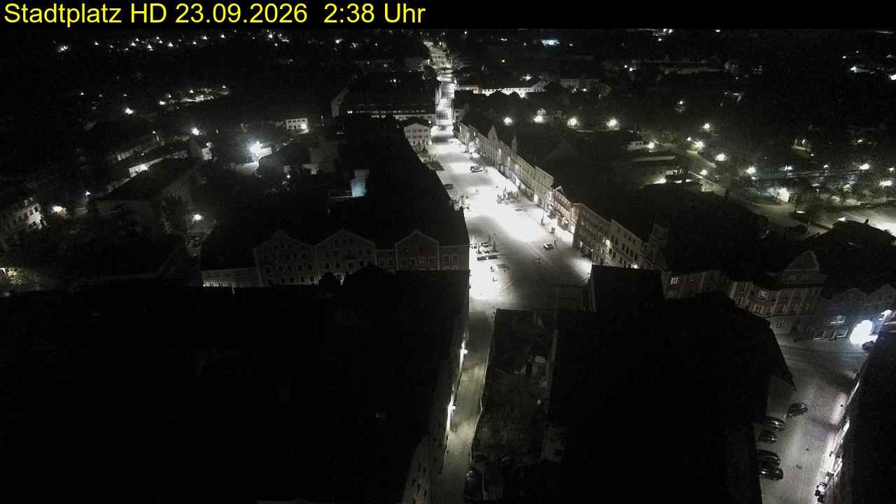 Archiv Foto Webcam Stadtplatz Eggenfelden