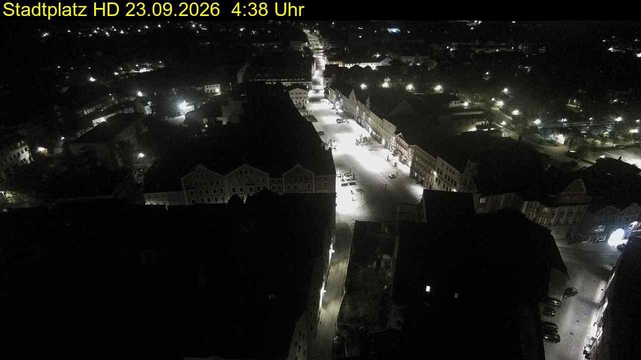Archiv Foto Webcam Stadtplatz Eggenfelden