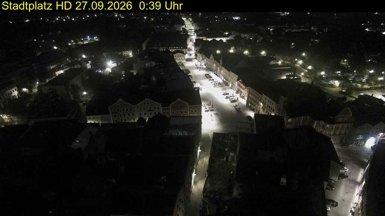 Archiv Foto Webcam Stadtplatz Eggenfelden