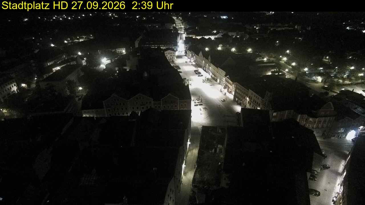 Archiv Foto Webcam Stadtplatz Eggenfelden