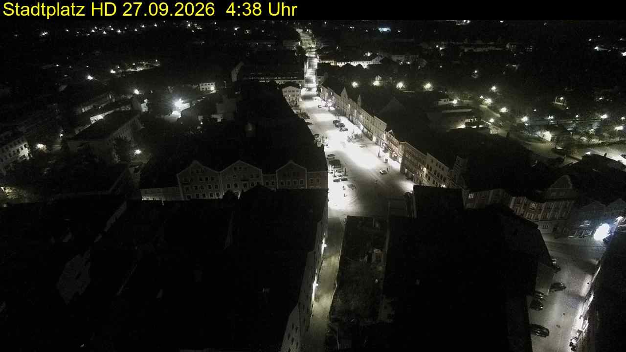 Archiv Foto Webcam Stadtplatz Eggenfelden