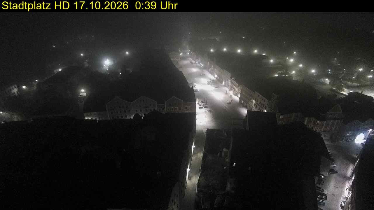 Archiv Foto Webcam Stadtplatz Eggenfelden