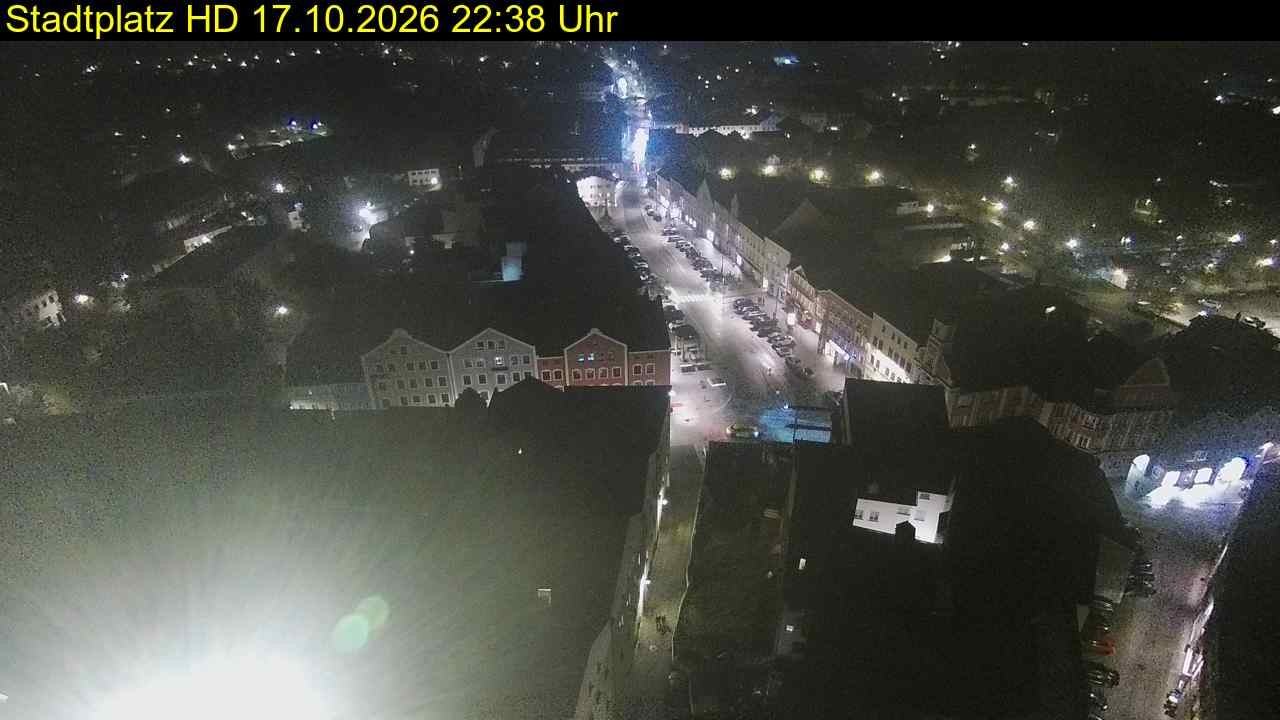 Archiv Foto Webcam Stadtplatz Eggenfelden