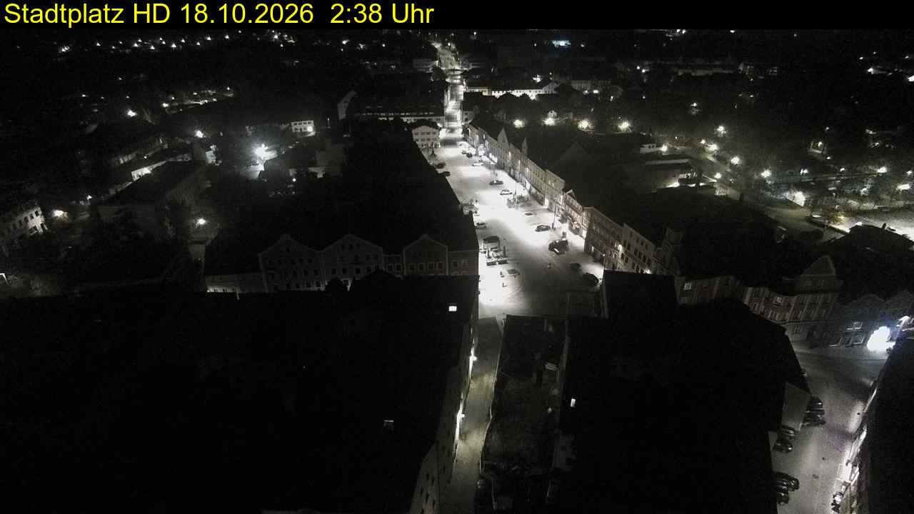 Archiv Foto Webcam Stadtplatz Eggenfelden