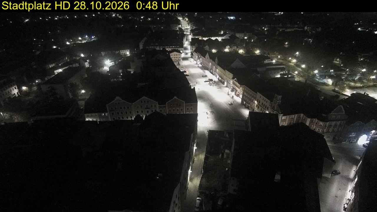 Archiv Foto Webcam Stadtplatz Eggenfelden