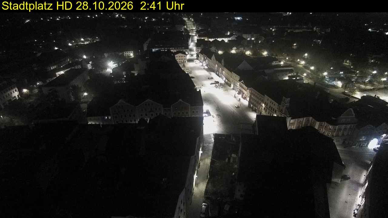 Archiv Foto Webcam Stadtplatz Eggenfelden