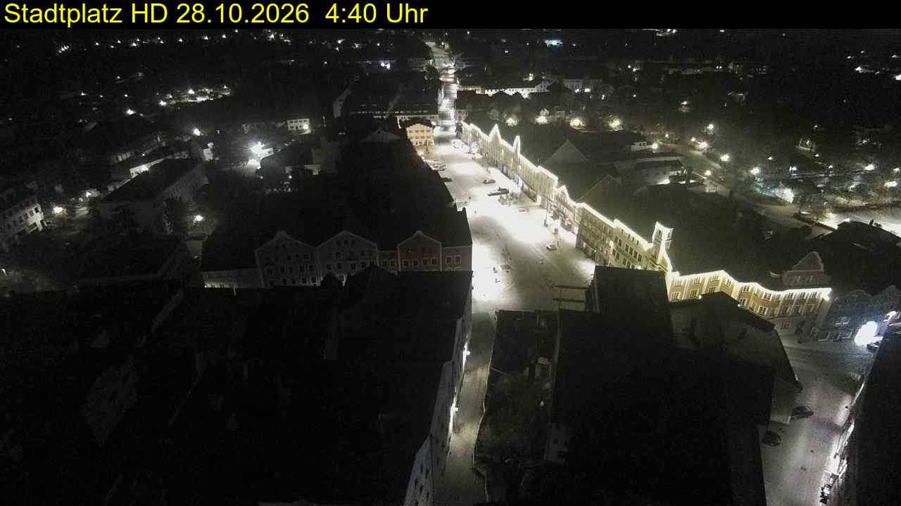 Archiv Foto Webcam Stadtplatz Eggenfelden