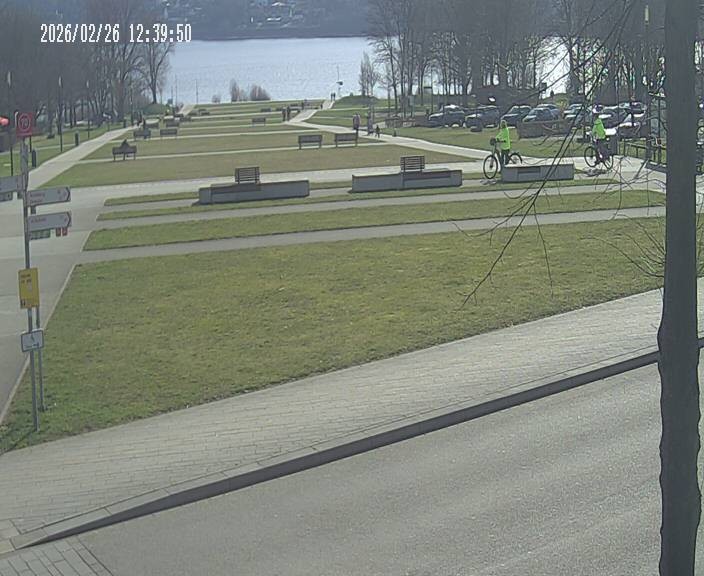 Archived image Webcam Koerbecke: View Lake Moehnesee