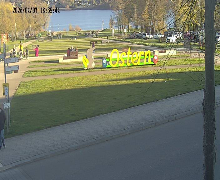 Archiv Foto Webcam Körbecke: Seetreppe Möhnesee