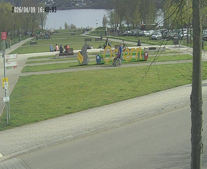 Archiv Foto Webcam Körbecke: Seetreppe Möhnesee