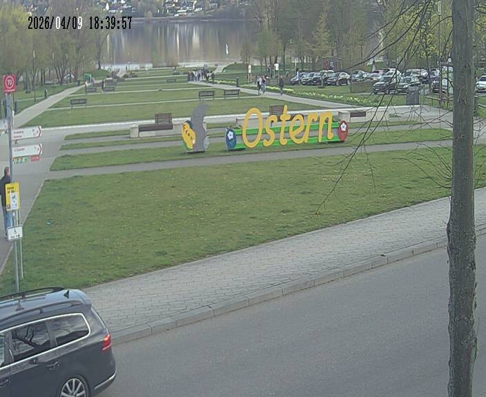 Archiv Foto Webcam Körbecke: Seetreppe Möhnesee