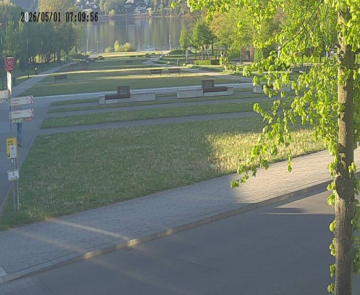 Archiv Foto Webcam Körbecke: Seetreppe Möhnesee