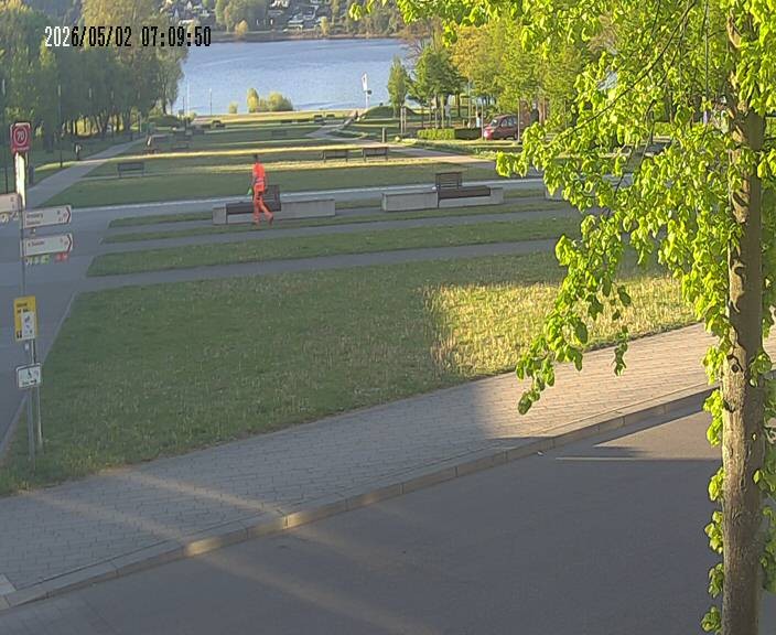 Archiv Foto Webcam Körbecke: Seetreppe Möhnesee