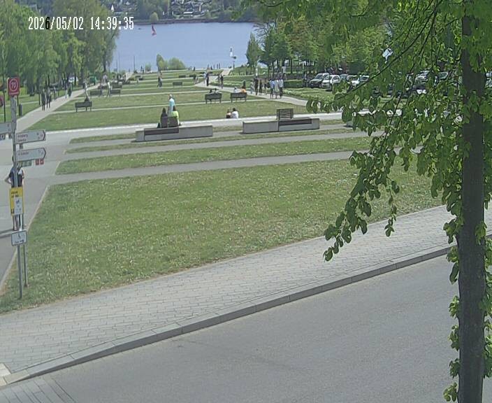 Archiv Foto Webcam Körbecke: Seetreppe Möhnesee