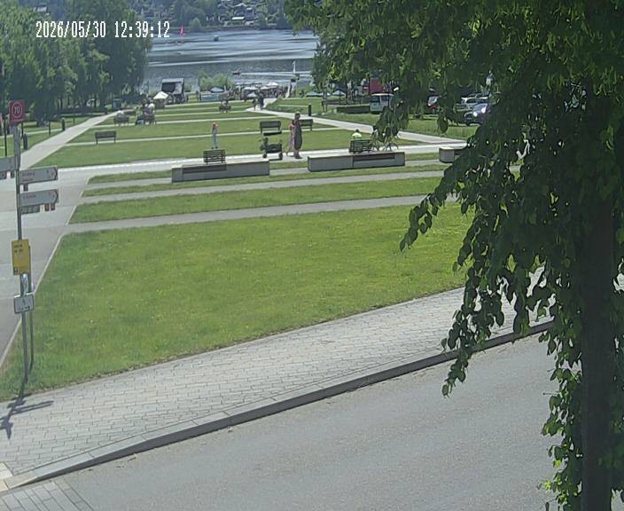 Archived image Webcam Koerbecke: View Lake Moehnesee