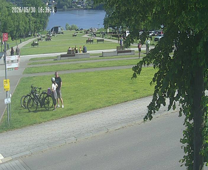 Archived image Webcam Koerbecke: View Lake Moehnesee