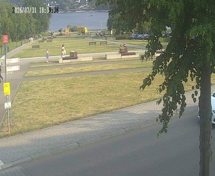 Archiv Foto Webcam Körbecke: Seetreppe Möhnesee