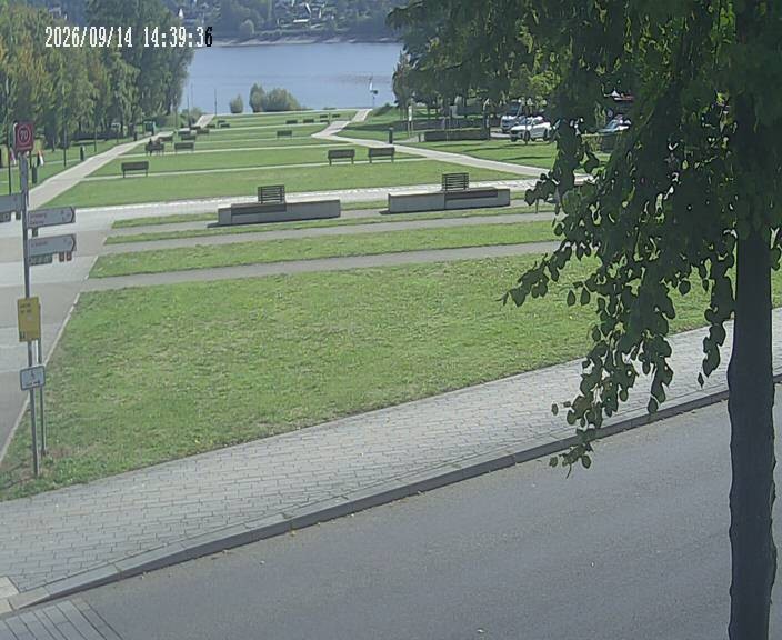 Archiv Foto Webcam Körbecke: Seetreppe Möhnesee