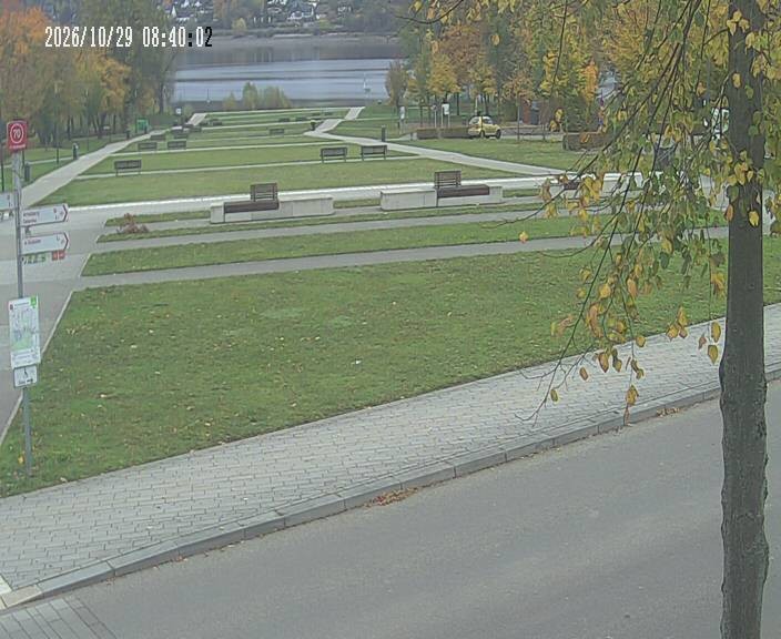 Archived image Webcam Koerbecke: View Lake Moehnesee