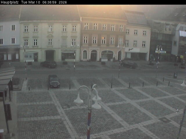 Archived image Webcam View towards main square, Judenburg, Styria (Austria)
